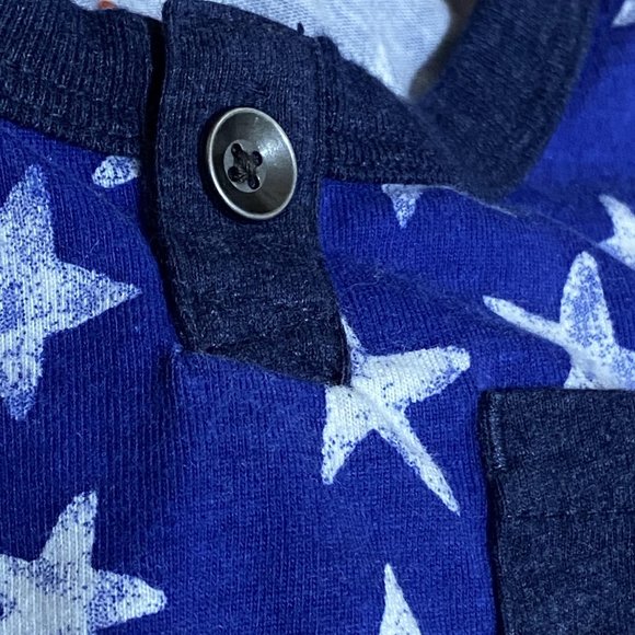 Cats & Jacks Kids Sleeveless American Flag Shirt Top Size 4T - Picture 4 of 6